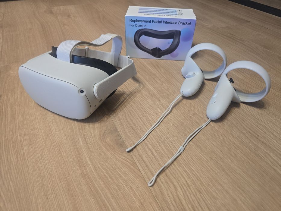 Okulary VR Meta Oculus Quest 2 100% sprawne zestaw
