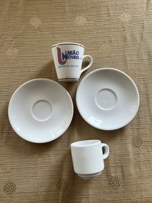 Conjunto duas chavenas café