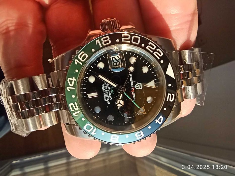 Nowy zegarek Pagani Design Pagrne GMT jubilee w foliach