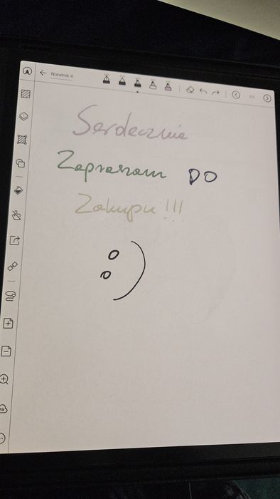 Notatnik e-ink boox note air 4c