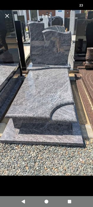 Pomnik 90x190 granit orion