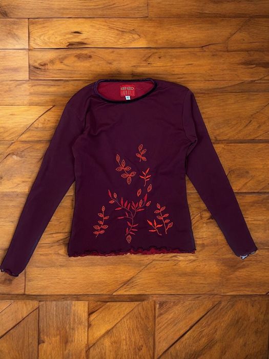 Kenzo Jungle roz. 10 dziewczęca bluzka z długimi rękawami