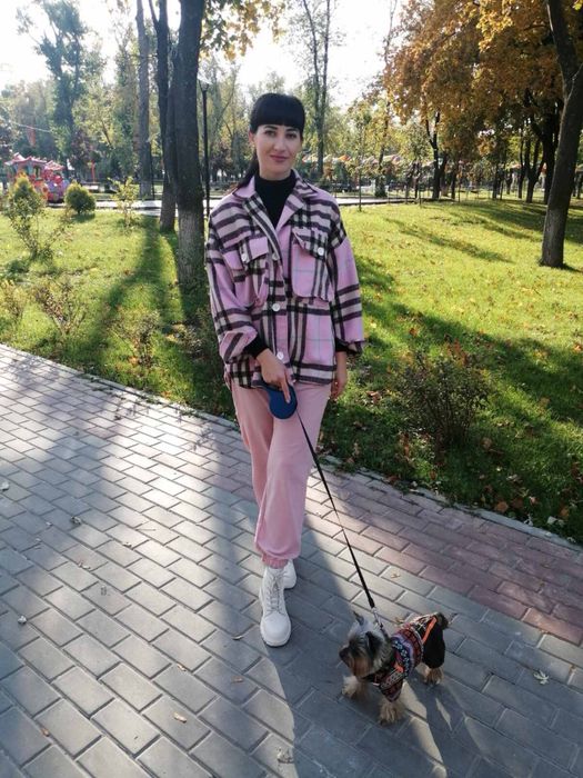 Современная рубашка в клетку