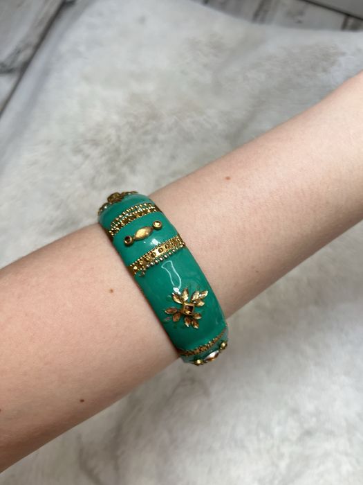 Bransoletka vintage indyjska indie lata 80s elegancka szykowna 22