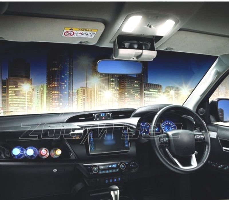 KIT COMPLETO 8 LAMPADAS LED INTERIOR TOYOTA HILUX MK8 MKVIII 15-