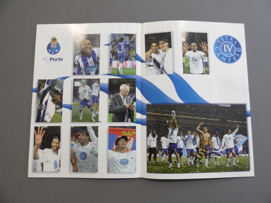 Caderneta Completa FC Porto Tetra Campeão