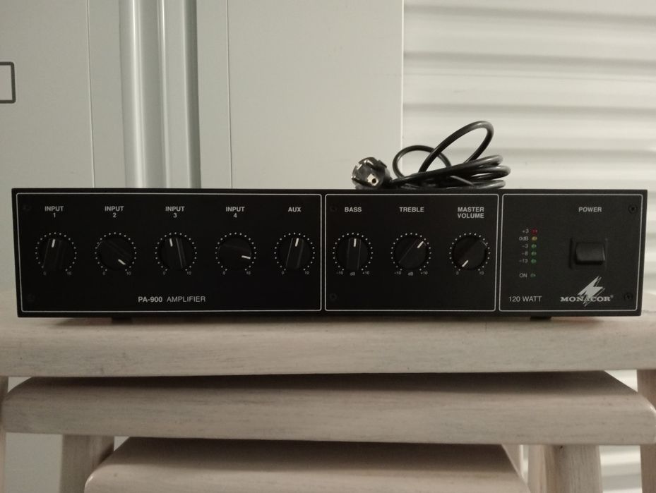 Monacor PA-900 120W – wzmacniacz miksujący
