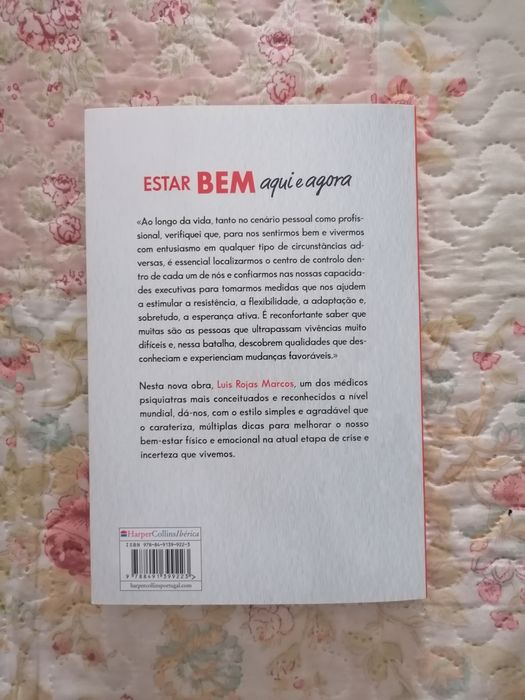 Livro Novo Estar bem aqui e agora - Luís Rojas Marcos