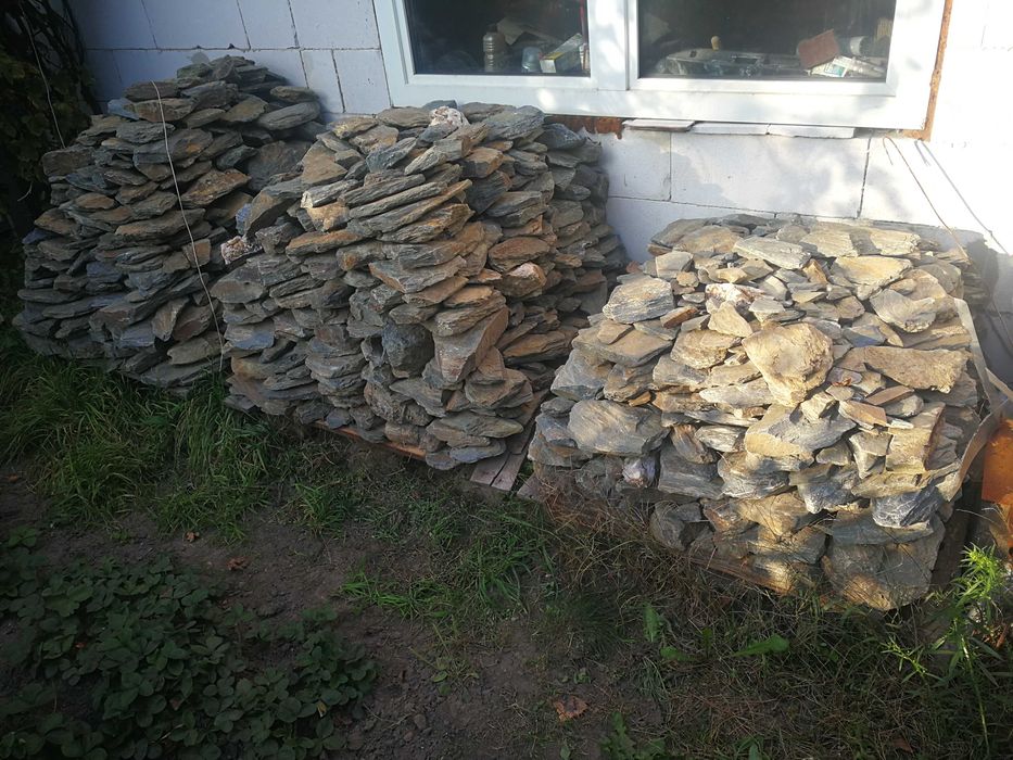 Łupek szarogłazowy gnejs kamień ogrodowy ozdobny tatrzański gabiony