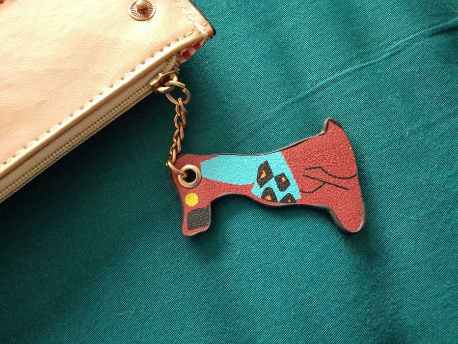 Portfel skóra eko sygnowany Love's wizerunek piesków