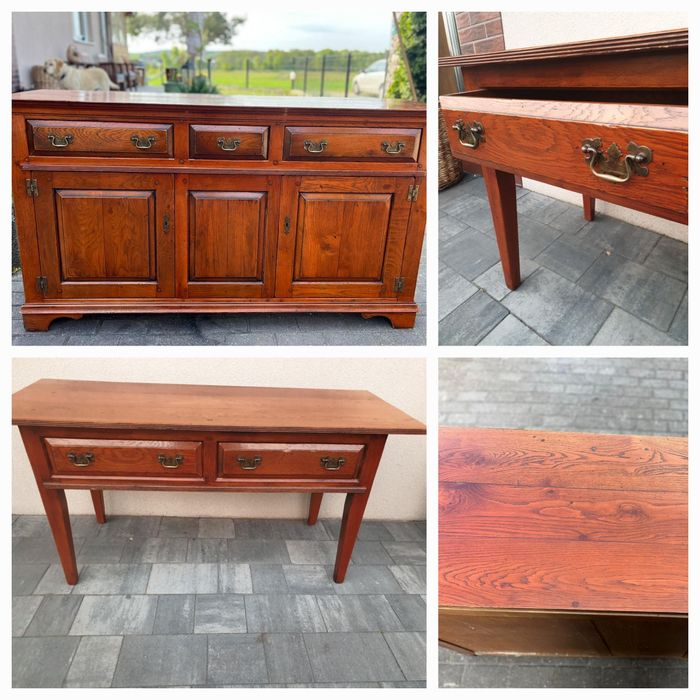 Konsola drewniana/stolik pomocnik