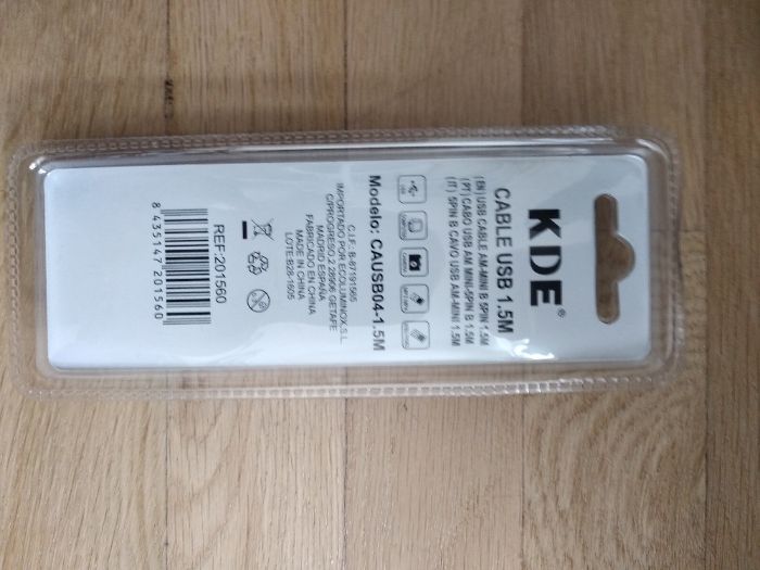 Cabo USB - USB Mini 1,5m64862627319041121