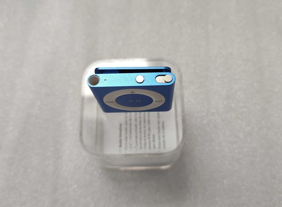 Apple IPod Shuffle 4gen 2GB A1373 Niebieski Mp3 Zestaw IDEAŁ