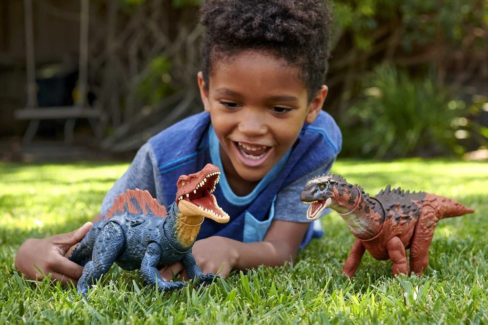 Jurassic World Siamosaurus dinossauro articulado aprox 35 cm  NOVO