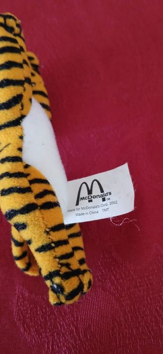 Tigre -brinde McDonald's 2001, novo