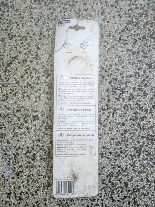 Compasso Stanley Profissional Novo Embalado Para Venda450802021051279361