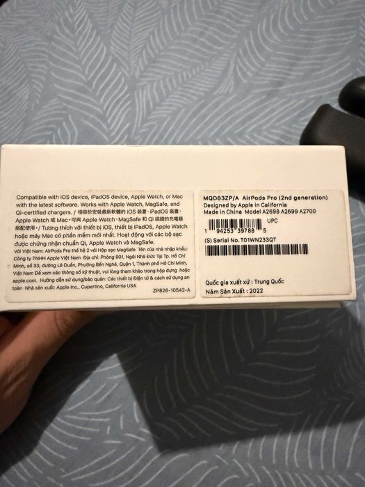 Навушники Apple AirPods Pro 2 (MQD83)