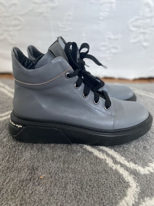 Шкіряні ботінки весна , осінь