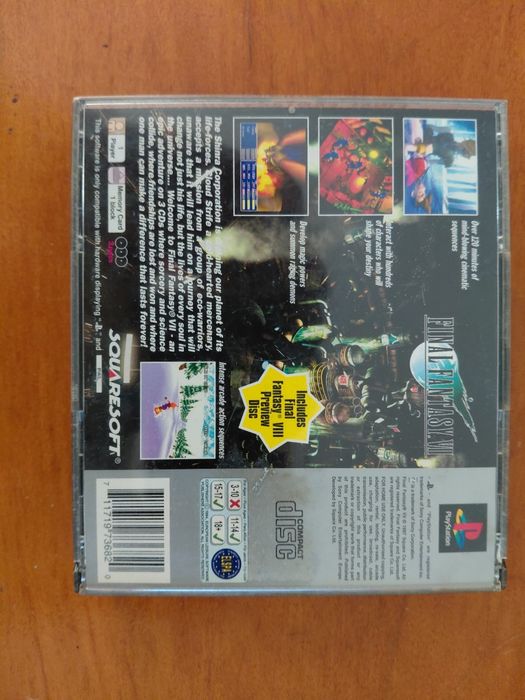 Final Fantasy VII pal  platinum