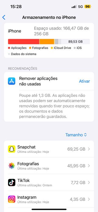 iPhone 13 com 264bg em ótimo estado