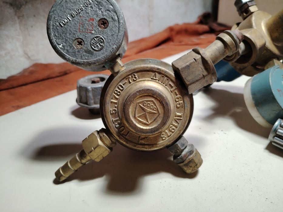 Редуктор ДПП-1-65 БКО-50-2 Резак Р3П-01 Балон Кислород Ацетилен Пропан