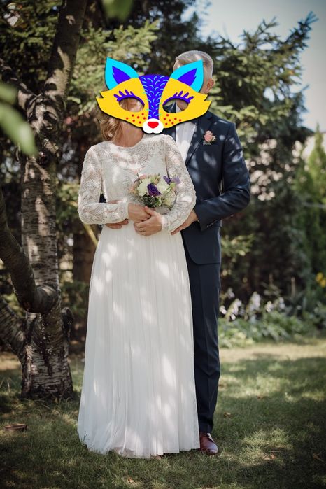 Suknia ślubna Asos roz.38