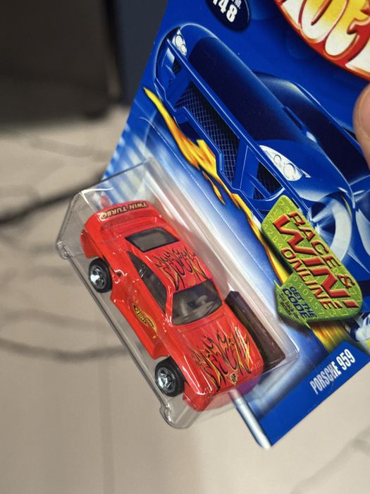 Hot Wheels Porsche 959 Twin Turbo 4x4 legenda unikat 24 lata z 2001r
