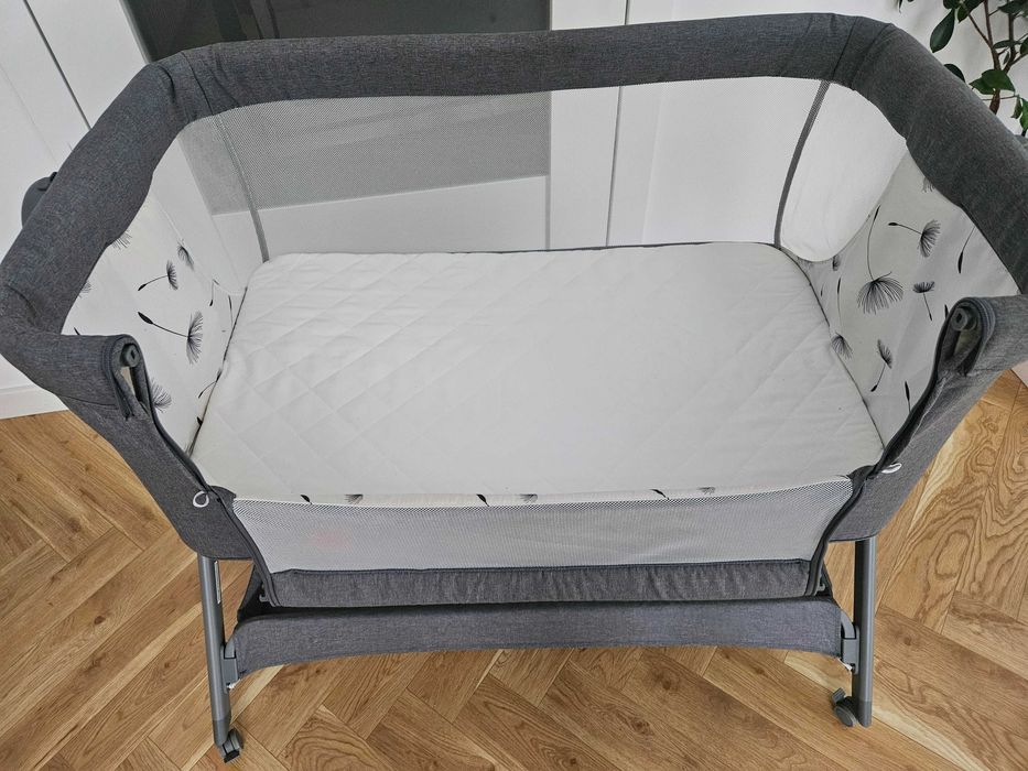 Łóżeczko dostawne lionelo leonie plus Grey