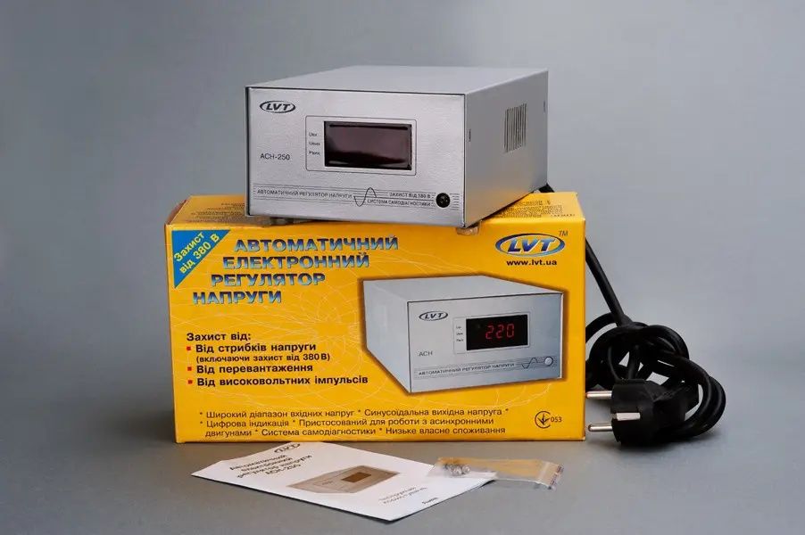 Стабілізатор напруги LVT ACH-250