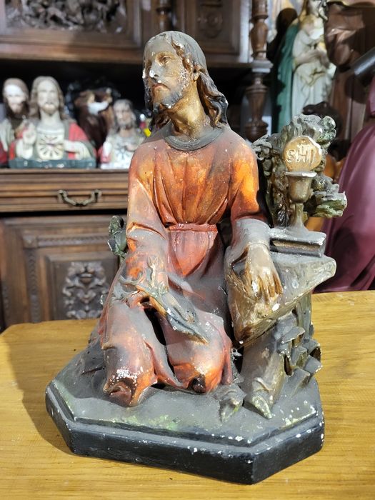 Stara figurka Pan Jezus w Ogrójcu