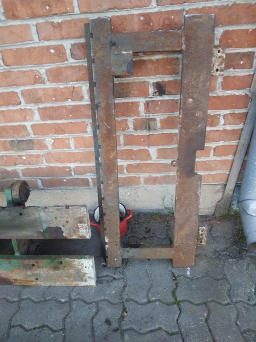 Płyta czołowa karetka 150cm  ramka widły