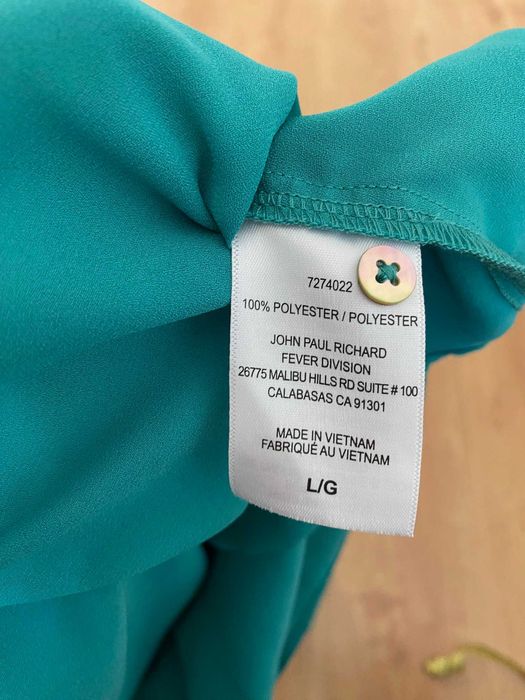 NOWA elegancka bluzka koszulowa damska, rozmiar L