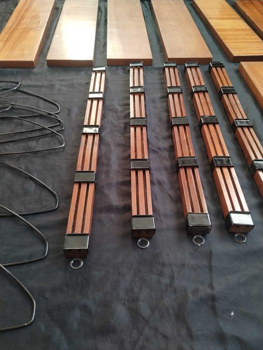 Unikat - stara półka szafka skandynawska ścienna PRL odnowiona vintage