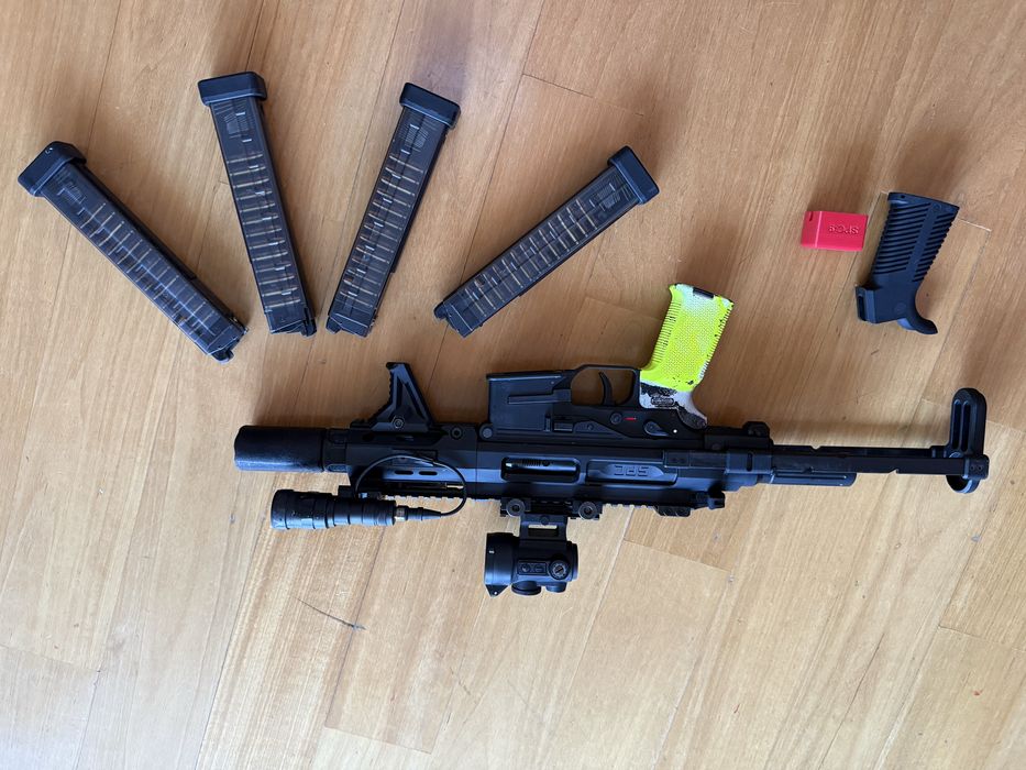 Replica airsoft Maruyama (VFC) SPC9 PDW PRO SMG