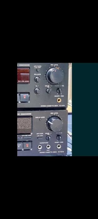 Vendo ou troco,frontais dos decks SONY TC-k470 e tc-rx70