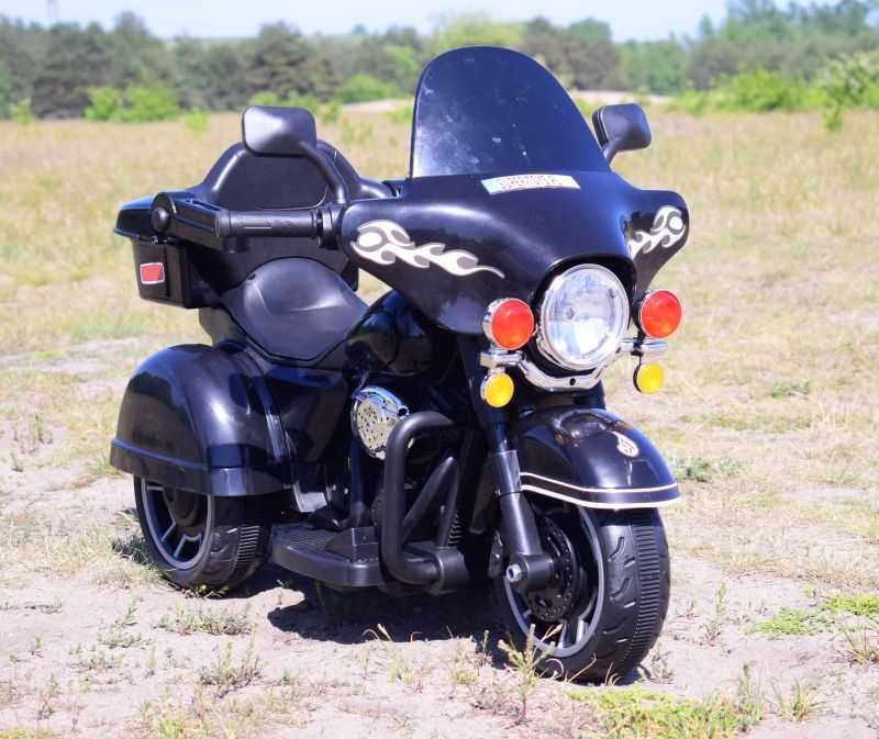 BAWIBUS.PL motor motorek CHOPPER Z OPARCIEM na akumulator trójkołowy