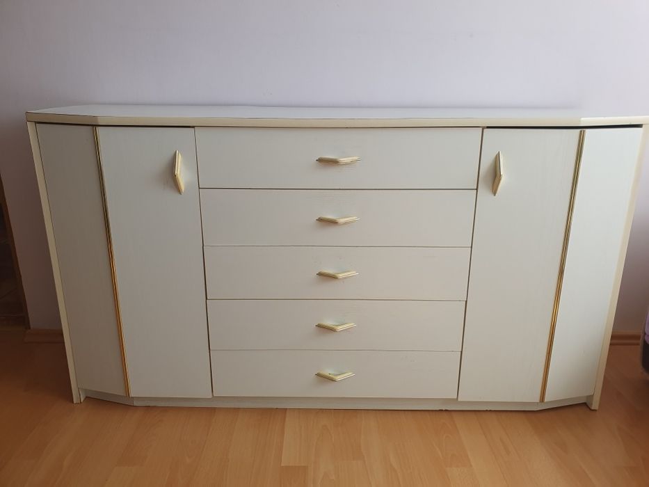 Komoda biała 150cm