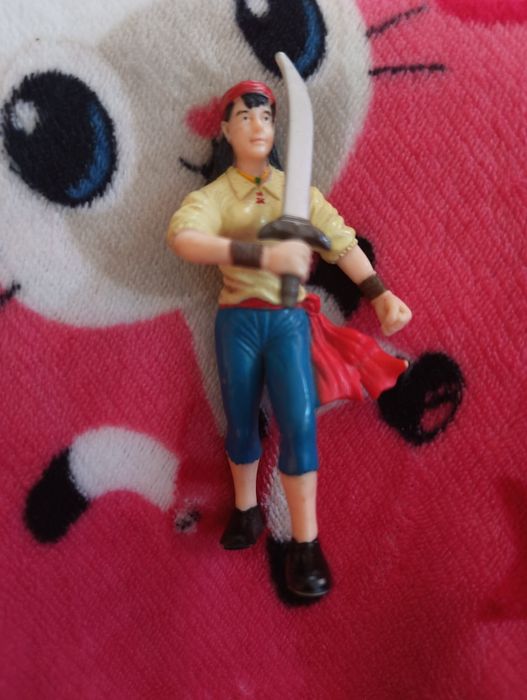 Figurka kolekcjonerską piratka