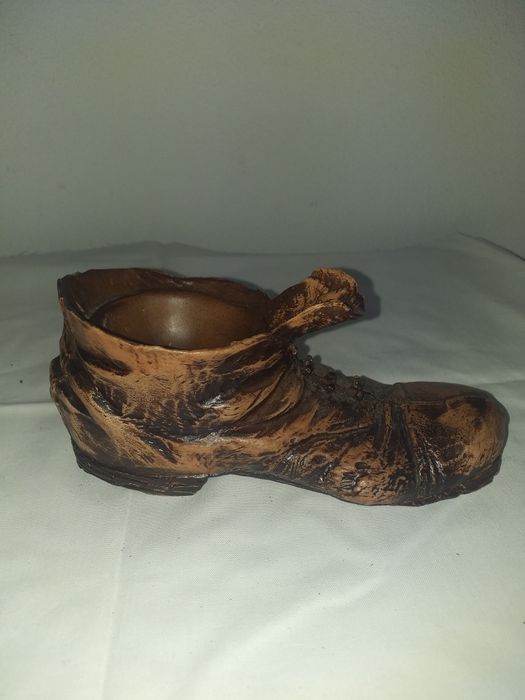 Bota decorativa cinzeiro