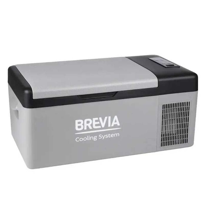 Холодильник автомобільний Brevia 15л 22100 (Безкоштовна доставка)