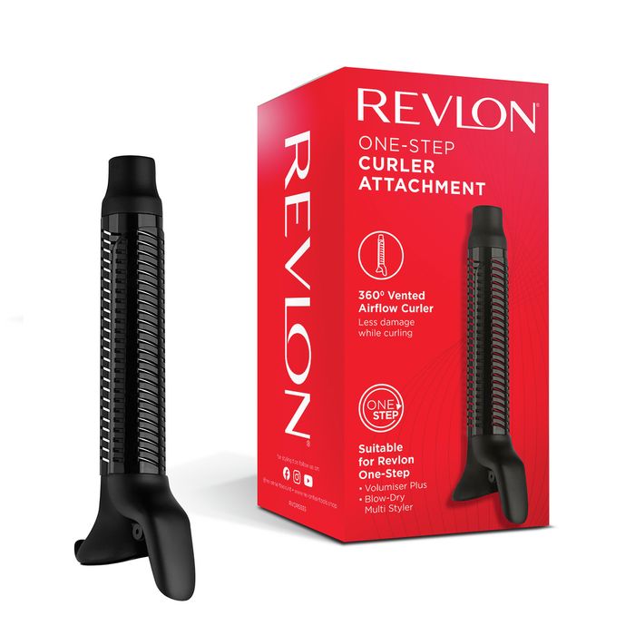Końcówka Do Lokówki Revlon RVDR5335 32mm Turmalinowa Jonizacja Nawiew 360° Profesjonalna Stylizacja Włosów