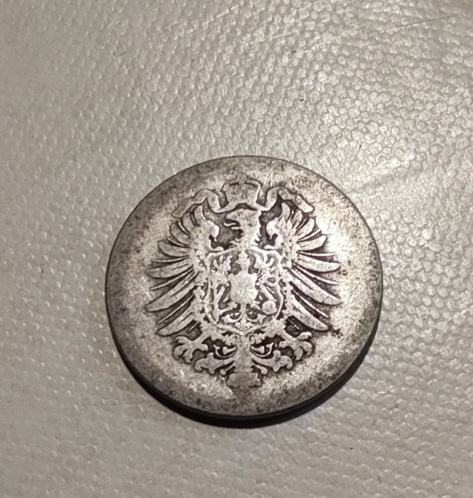 Moneta 10 pfenningów 1876r.