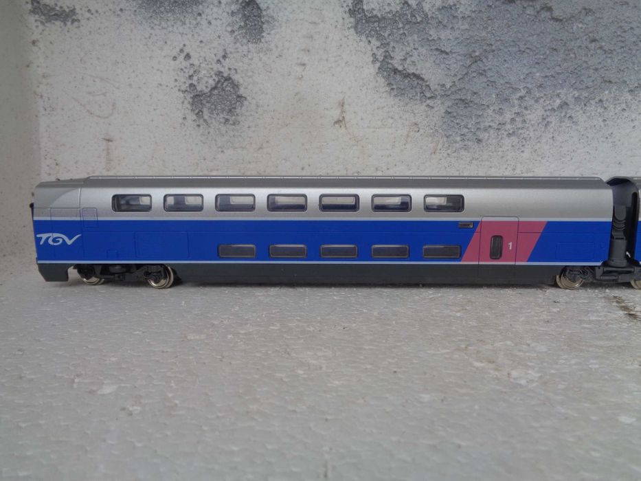 1:87 Mehano TGV duplo com luz pista comboio