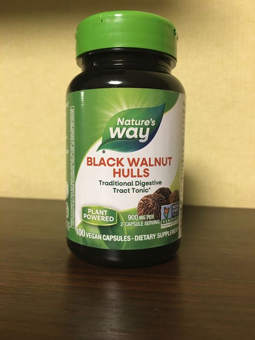 Чорний горіх шкаралупа