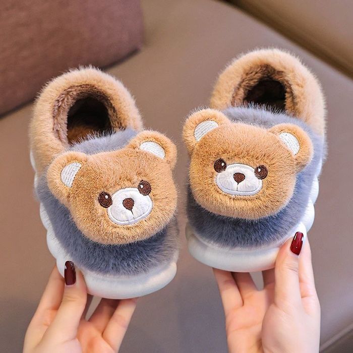 Дитячі тапки ведмедики для хлопчика