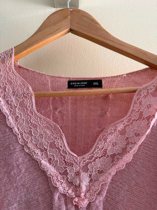 Vestido Rosa Malha