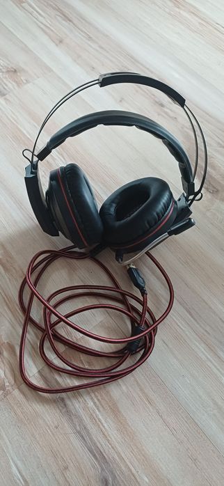 Słuchawki gamingowe CA Cobra II wejście USB.