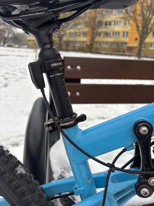 rower orange blood mtb enduro dh trail fr marzocchi fox sram avid