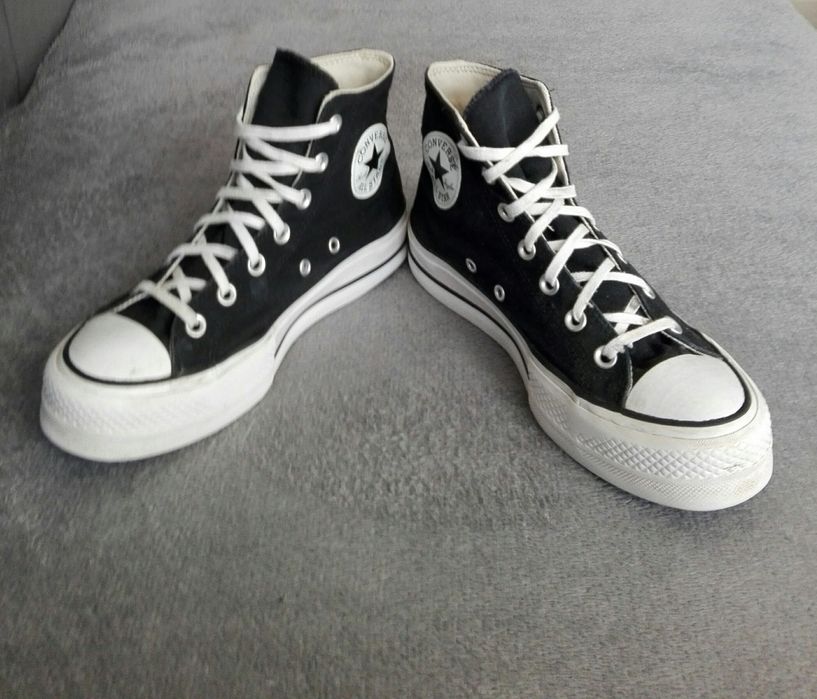 Converse all Star czarne wysokie oryginalne buty trampki rozm 38