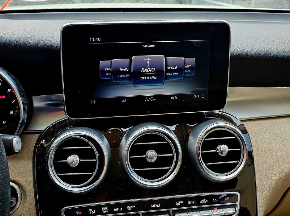 Mercedes NTG 5 Polski Język menu mapa konwersja usa europa GLC GLA CLA